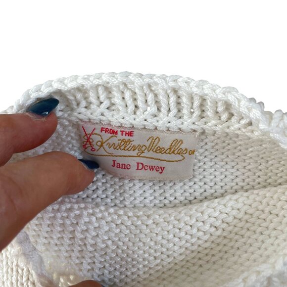 Knitting Needles Boys Pullover Knit Sweater Multicolor Striped Winter Cozy Warm - Picture 5 of 8